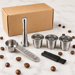 Capsule Réutilisable en Inox — Compatible Nespresso® | Cápsul