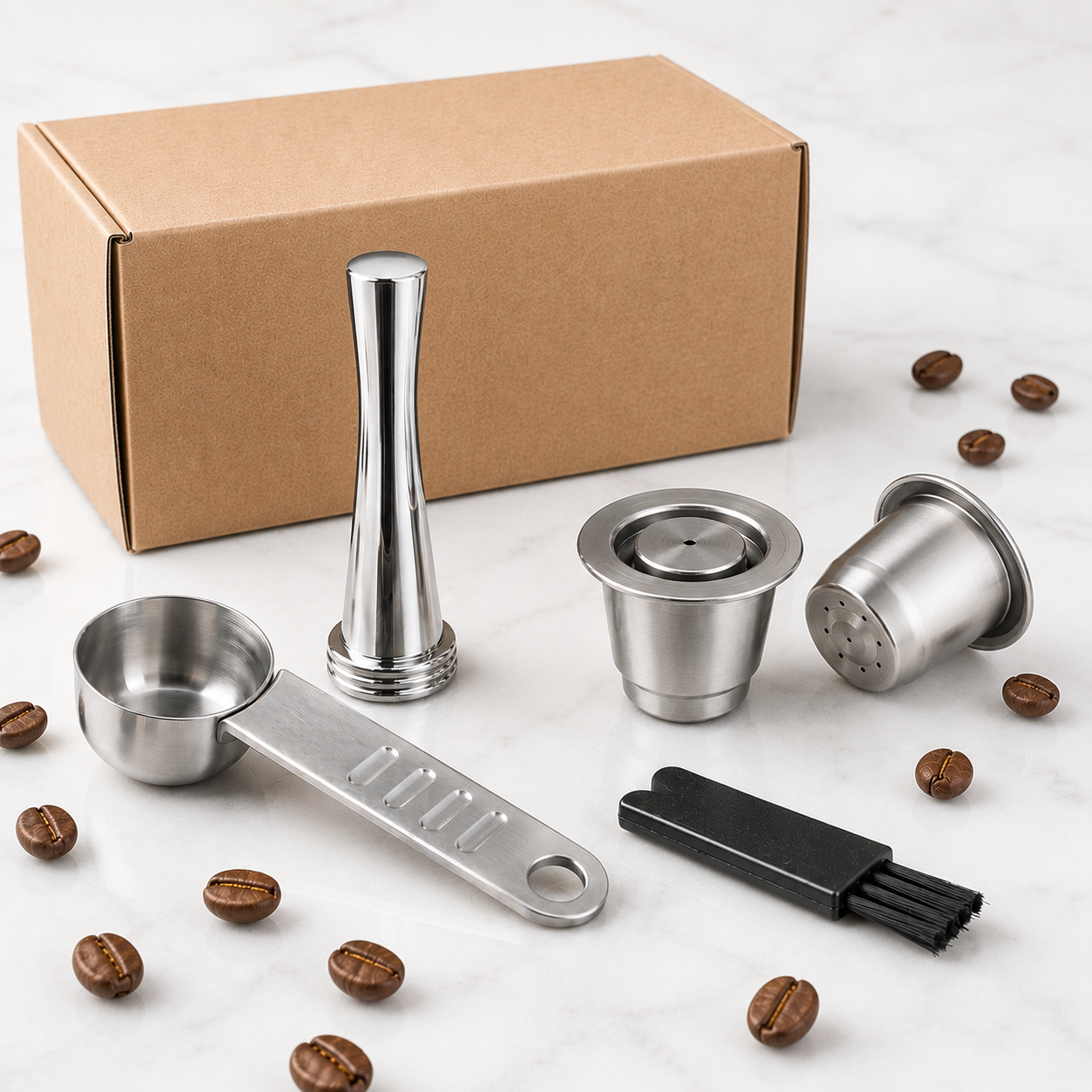 Capsule Réutilisable Nespresso — Inox  | Cápsul®