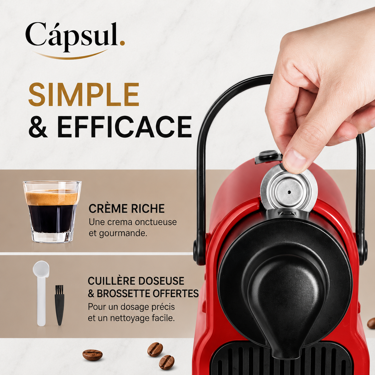 Capsule Réutilisable Nespresso — Inox  | Cápsul®